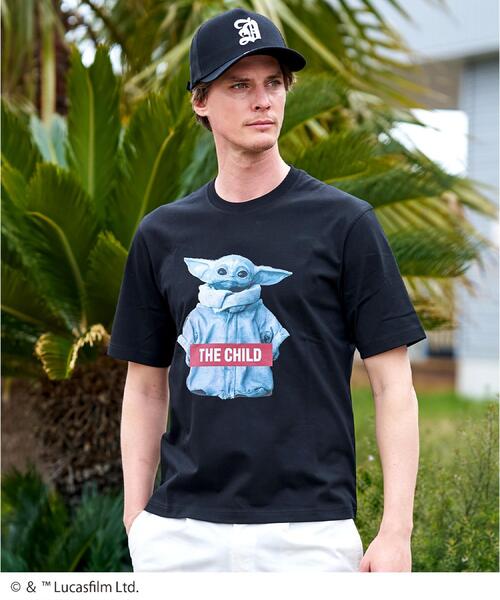 DRESSTERIOR(ドレステリア)の「【接触冷感】STAR WARS ストリートTシャツ(Tシャツ/カットソー・メンズ・ホワイト/ブラック/グレー・90/91/92/94)」の2枚目の写真