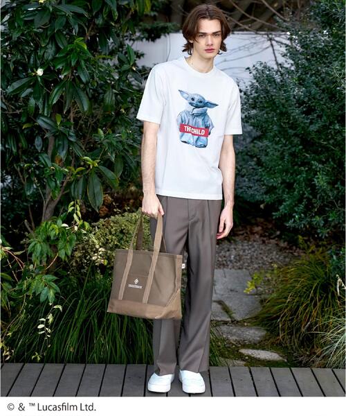 DRESSTERIOR(ドレステリア)の「【接触冷感】STAR WARS ストリートTシャツ(Tシャツ/カットソー・メンズ・ホワイト/ブラック/グレー・90/91/92/94)」の6枚目の写真