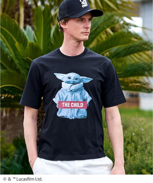 DRESSTERIOR(ドレステリア)の「【接触冷感】STAR WARS ストリートTシャツ(Tシャツ/カットソー・メンズ・ホワイト/ブラック/グレー・90/91/92/94)」の5枚目の写真
