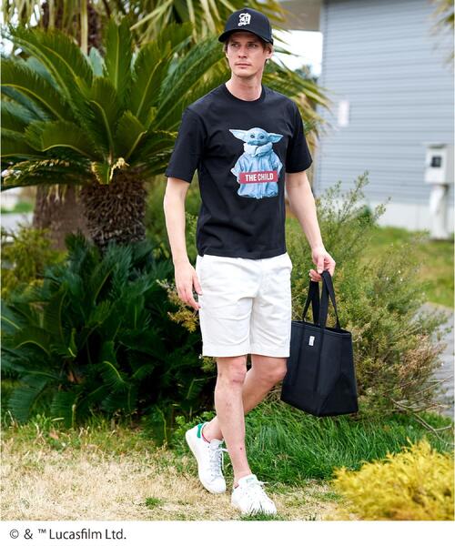 DRESSTERIOR(ドレステリア)の「【接触冷感】STAR WARS ストリートTシャツ(Tシャツ/カットソー・メンズ・ホワイト/ブラック/グレー・90/91/92/94)」の4枚目の写真
