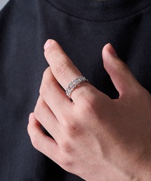 【MAISON CLUB】Urban Chain Motif Ring Silver925 KUN