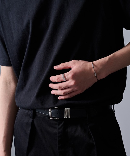 MAISON CLUB(メゾンクラブ)の「【MAISON CLUB】Urban Chain Motif Ring Silver925 KUN(リング・メンズ・シルバー・FREE)」の6枚目の写真