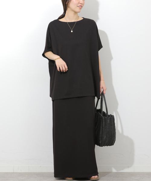 JOURNAL STANDARD relume(ジャーナルスタンダード レリューム)の「バイオウォッシュプルオーバー(Tシャツ/カットソー・レディース・ブラウン/ブラック・FREE)」の13枚目の写真