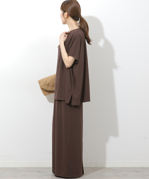 JOURNAL STANDARD relume(ジャーナルスタンダード レリューム)の「バイオウォッシュプルオーバー(Tシャツ/カットソー・レディース・ブラウン/ブラック・FREE)」の21枚目の写真