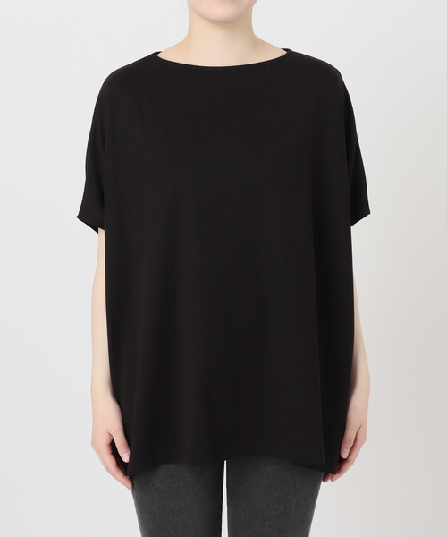 JOURNAL STANDARD relume(ジャーナルスタンダード レリューム)の「バイオウォッシュプルオーバー(Tシャツ/カットソー・レディース・ブラウン/ブラック・FREE)」の3枚目の写真