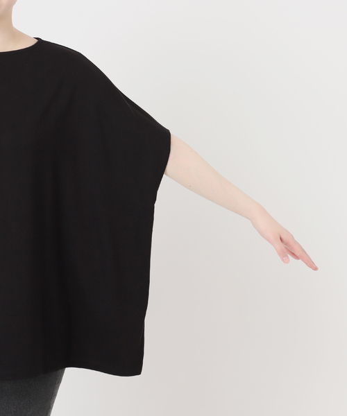 JOURNAL STANDARD relume(ジャーナルスタンダード レリューム)の「バイオウォッシュプルオーバー(Tシャツ/カットソー・レディース・ブラウン/ブラック・FREE)」の7枚目の写真