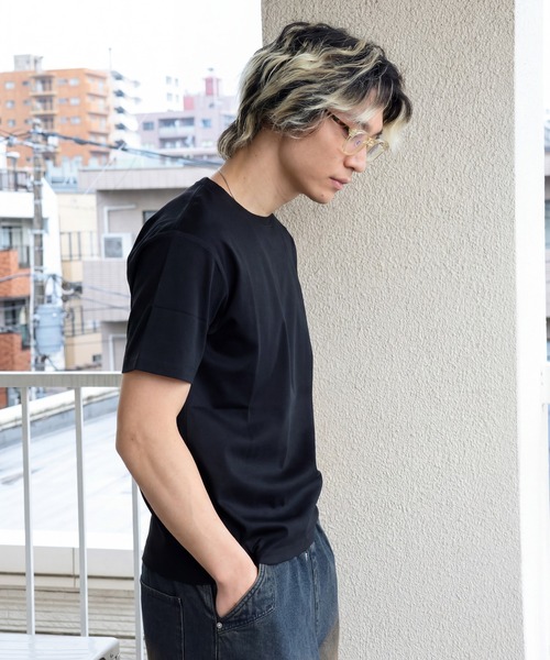 JACKROSE(ジャックローズ)の「JE-ダブルシルケット SSTEE(Tシャツ/カットソー・メンズ・ホワイト/ブラック・XL/L/M)」の12枚目の写真