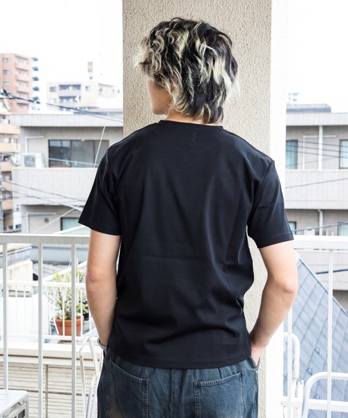 JACKROSE(ジャックローズ)の「JE-ダブルシルケット SSTEE(Tシャツ/カットソー・メンズ・ホワイト/ブラック・XL/L/M)」の14枚目の写真