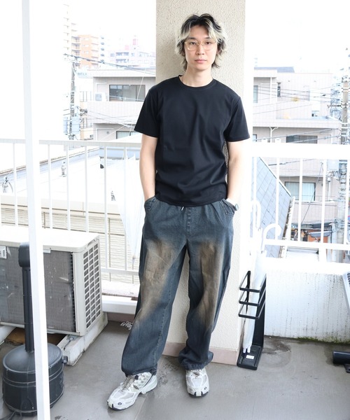 JACKROSE(ジャックローズ)の「JE-ダブルシルケット SSTEE(Tシャツ/カットソー・メンズ・ホワイト/ブラック・XL/L/M)」の16枚目の写真