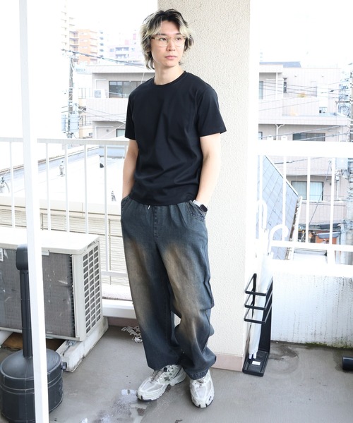 JACKROSE(ジャックローズ)の「JE-ダブルシルケット SSTEE(Tシャツ/カットソー・メンズ・ホワイト/ブラック・XL/L/M)」の17枚目の写真