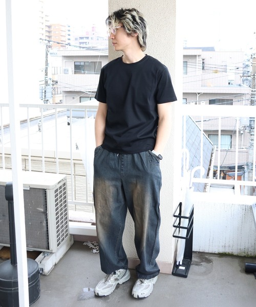 JACKROSE(ジャックローズ)の「JE-ダブルシルケット SSTEE(Tシャツ/カットソー・メンズ・ホワイト/ブラック・XL/L/M)」の18枚目の写真