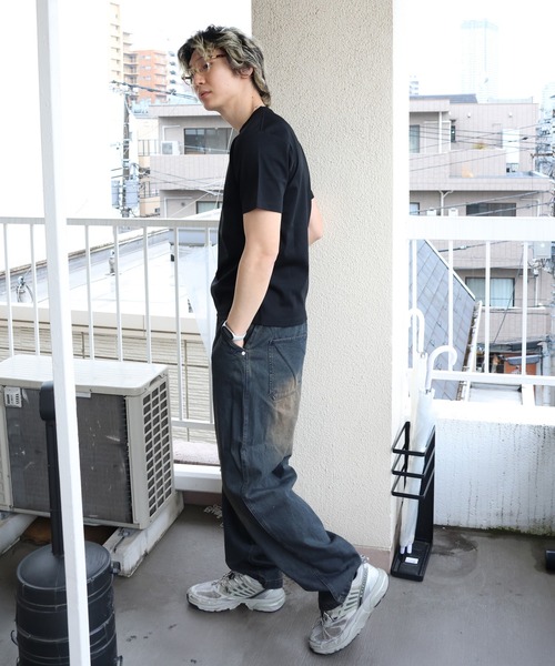JACKROSE(ジャックローズ)の「JE-ダブルシルケット SSTEE(Tシャツ/カットソー・メンズ・ホワイト/ブラック・XL/L/M)」の19枚目の写真
