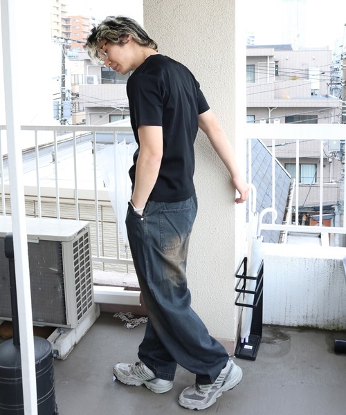 JACKROSE(ジャックローズ)の「JE-ダブルシルケット SSTEE(Tシャツ/カットソー・メンズ・ホワイト/ブラック・XL/L/M)」の21枚目の写真