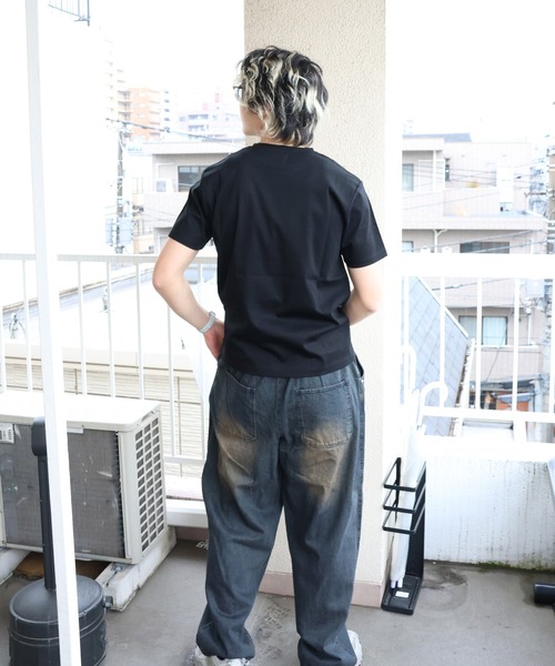 JACKROSE(ジャックローズ)の「JE-ダブルシルケット SSTEE(Tシャツ/カットソー・メンズ・ホワイト/ブラック・XL/L/M)」の22枚目の写真