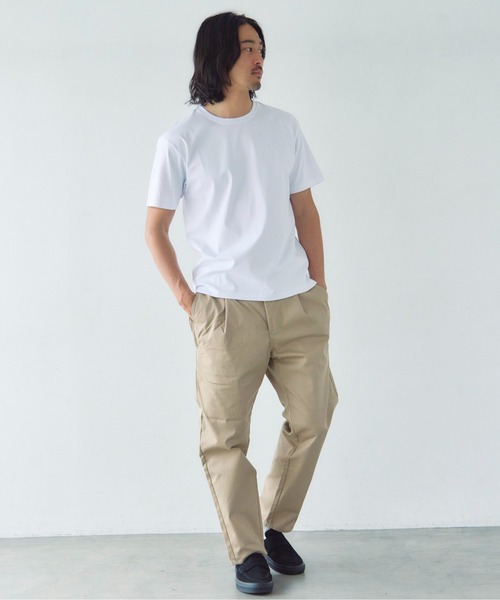 JACKROSE(ジャックローズ)の「JE-ダブルシルケット SSTEE(Tシャツ/カットソー・メンズ・ホワイト/ブラック・XL/L/M)」の7枚目の写真