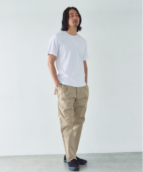 JACKROSE(ジャックローズ)の「JE-ダブルシルケット SSTEE(Tシャツ/カットソー・メンズ・ホワイト/ブラック・XL/L/M)」の8枚目の写真