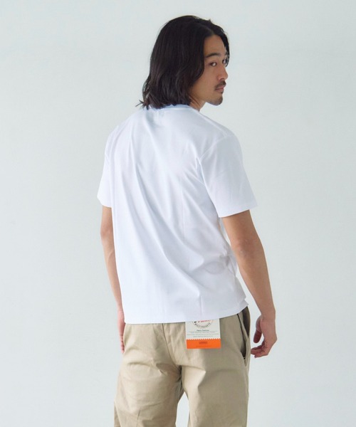 JACKROSE(ジャックローズ)の「JE-ダブルシルケット SSTEE(Tシャツ/カットソー・メンズ・ホワイト/ブラック・XL/L/M)」の6枚目の写真