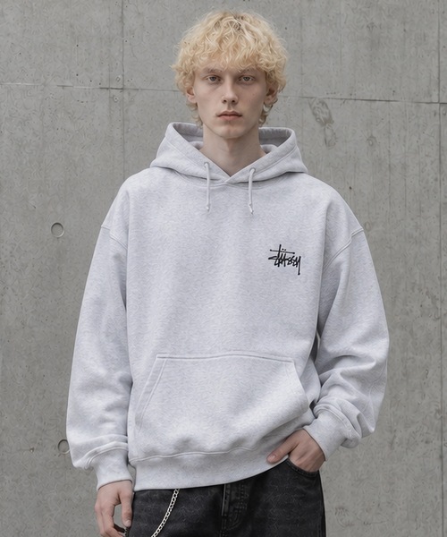 セール】【STUSSY】ステューシー BASIC LOGO raising of HOODIE
