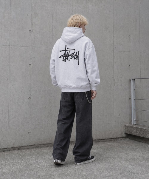 セール】【STUSSY】ステューシー BASIC LOGO raising of HOODIE