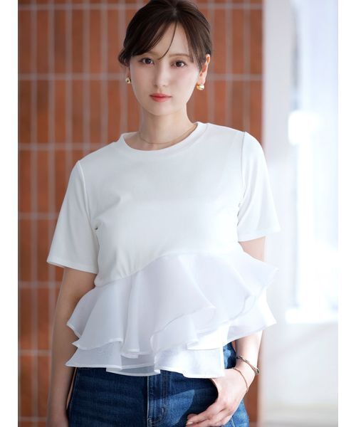 ドッキングペプラムカットプルオーバー（Tシャツ/カットソー）｜SNIDEL