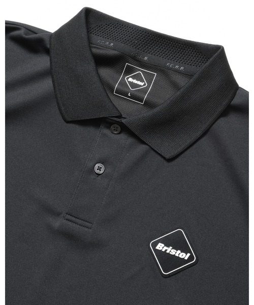 F.C.Real Bristol（エフシーレアルブリストル）の「FREEZE TECH S/S POLO（ポロシャツ・メンズ・ターコイズブルー/ブラック/グレー・XX-LARGE/X-LARGE/LARGE/MEDIUM/SMALL）」の13枚目の写真