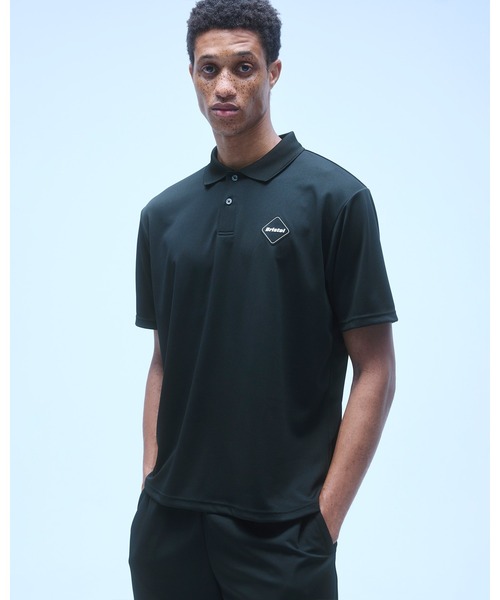F.C.Real Bristol（エフシーレアルブリストル）の「FREEZE TECH S/S POLO（ポロシャツ・メンズ・ターコイズブルー/ブラック/グレー・XX-LARGE/X-LARGE/LARGE/MEDIUM/SMALL）」の10枚目の写真