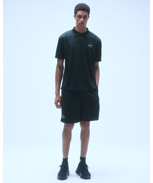 F.C.Real Bristol（エフシーレアルブリストル）の「FREEZE TECH S/S POLO（ポロシャツ・メンズ・ターコイズブルー/ブラック/グレー・XX-LARGE/X-LARGE/LARGE/MEDIUM/SMALL）」の11枚目の写真