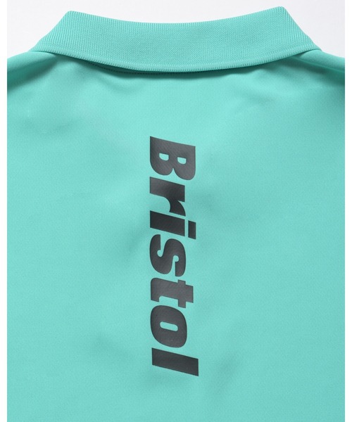 F.C.Real Bristol（エフシーレアルブリストル）の「FREEZE TECH S/S POLO（ポロシャツ・メンズ・ターコイズブルー/ブラック/グレー・XX-LARGE/X-LARGE/LARGE/MEDIUM/SMALL）」の7枚目の写真