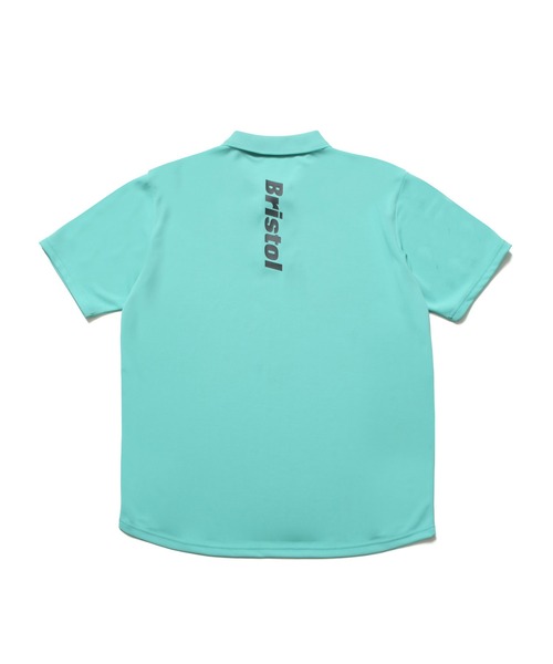 F.C.Real Bristol（エフシーレアルブリストル）の「FREEZE TECH S/S POLO（ポロシャツ・メンズ・ターコイズブルー/ブラック/グレー・XX-LARGE/X-LARGE/LARGE/MEDIUM/SMALL）」の5枚目の写真