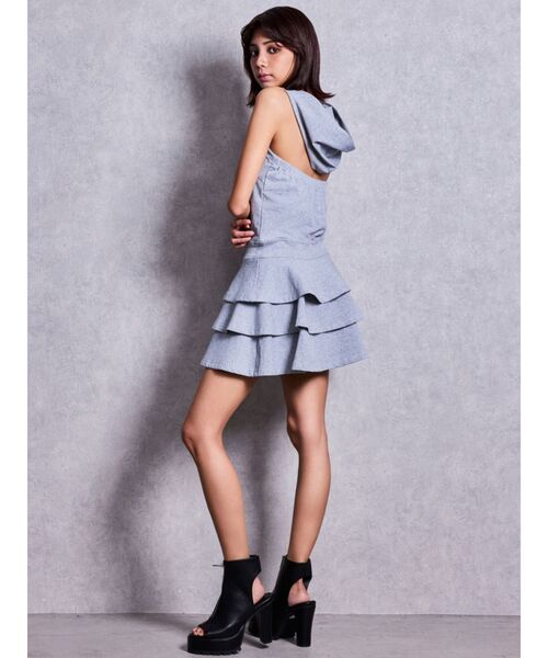 GYDA（ジェイダ）の「フロントZIP GGスライダータンクソールショートブーツ（ブーツ・レディース・ブラック・LARGE/MEDIUM/SMALL）」の3枚目の写真
