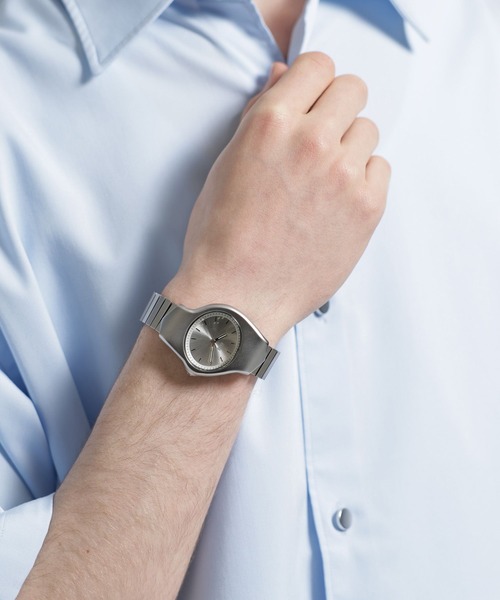 HARE(ハレ)の「URBAN FORM WATCH(HARE)(アナログ腕時計・メンズ・シルバー/ブラック・FREE)」の7枚目の写真