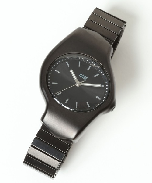 HARE(ハレ)の「URBAN FORM WATCH(HARE)(アナログ腕時計・メンズ・シルバー/ブラック・FREE)」の9枚目の写真