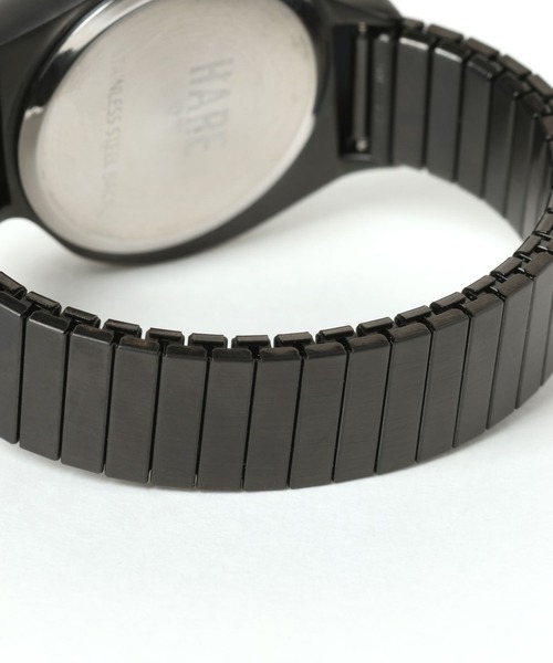 HARE(ハレ)の「URBAN FORM WATCH(HARE)(アナログ腕時計・メンズ・シルバー/ブラック・FREE)」の14枚目の写真