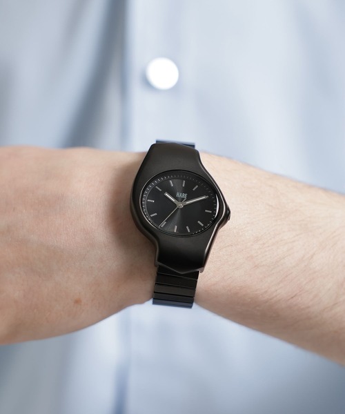 HARE(ハレ)の「URBAN FORM WATCH(HARE)(アナログ腕時計・メンズ・シルバー/ブラック・FREE)」の22枚目の写真