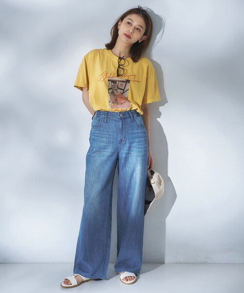 UNTITLED(アンタイトル)の「【Healthy DENIM】BreezyP.PepperM-Easy(デニムパンツ・レディース・サックスブルー・00/01/02/03)」の15枚目の写真