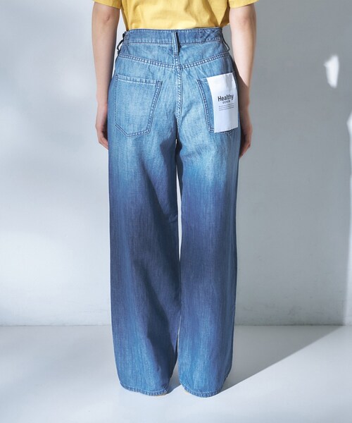 UNTITLED(アンタイトル)の「【Healthy DENIM】BreezyP.PepperM-Easy(デニムパンツ・レディース・サックスブルー・00/01/02/03)」の11枚目の写真