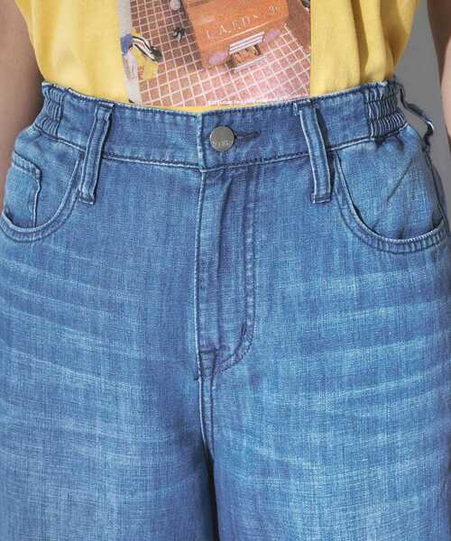 UNTITLED(アンタイトル)の「【Healthy DENIM】BreezyP.PepperM-Easy(デニムパンツ・レディース・サックスブルー・00/01/02/03)」の12枚目の写真