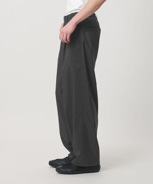 MONKEY TIME(モンキータイム)の「ストライプ タフタ イージー パンツ(その他パンツ・メンズ・ダークグレー/ブラック・S/M/L)」の3枚目の写真