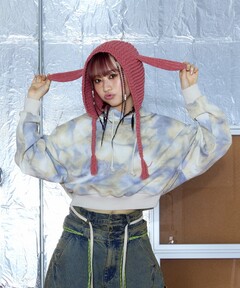 EMOTIONAL COLLAGE RIB TOP（Tシャツ/カットソー）｜Ameri（アメリ）の