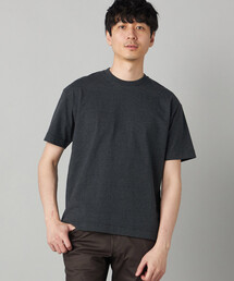 【抗菌・消臭】メランジミジンボーダー Tシャツ