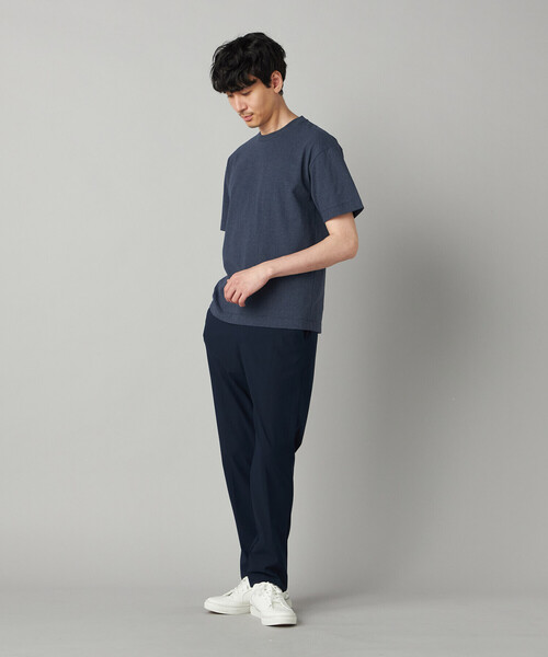 COMME CA MEN（コムサメン）の「【抗菌・消臭】メランジミジンボーダー Tシャツ（Tシャツ/カットソー・メンズ・ライトグレー/ブラック/ネイビー・L/M）」の9枚目の写真