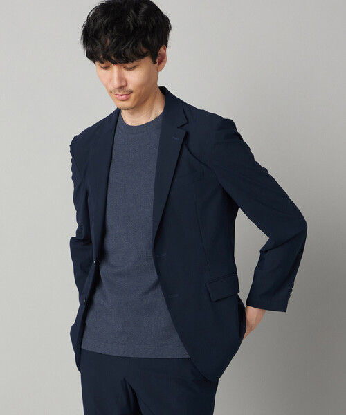 COMME CA MEN（コムサメン）の「【抗菌・消臭】メランジミジンボーダー Tシャツ（Tシャツ/カットソー・メンズ・ライトグレー/ブラック/ネイビー・L/M）」の10枚目の写真