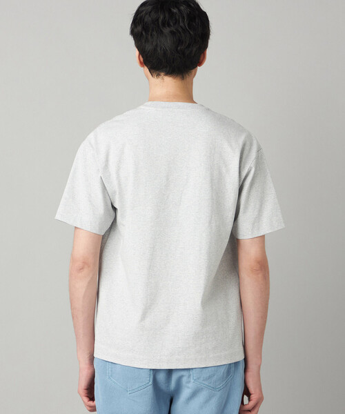 COMME CA MEN（コムサメン）の「【抗菌・消臭】メランジミジンボーダー Tシャツ（Tシャツ/カットソー・メンズ・ライトグレー/ブラック/ネイビー・L/M）」の16枚目の写真