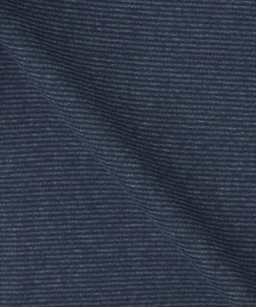 COMME CA MEN（コムサメン）の「【抗菌・消臭】メランジミジンボーダー Tシャツ（Tシャツ/カットソー・メンズ・ライトグレー/ブラック/ネイビー・L/M）」の22枚目の写真