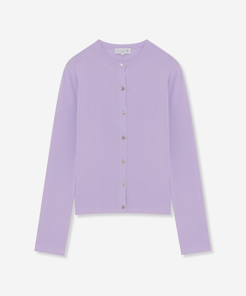 MACKINTOSH LONDON(マッキントッシュ ロンドン)の「クールレーヨンカーディガン(カーディガン/ボレロ・レディース・パープル系その他4/オフホワイト/ブラック・38/40)」の3枚目の写真