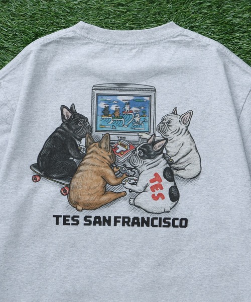 The Endless Summer（エンドレスサマー）の「TES SURF GAME T-SHIRT/ Tシャツ（Tシャツ/カットソー・メンズ・ブラック/アイボリー/グレー/ホワイト・SMALL/MEDIUM/LARGE/X-LARGE/XX-LARGE）」の15枚目の写真