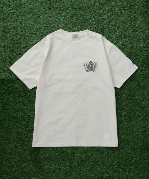 The Endless Summer（エンドレスサマー）の「TES SURF GAME T-SHIRT/ Tシャツ（Tシャツ/カットソー・メンズ・ブラック/アイボリー/グレー/ホワイト・SMALL/MEDIUM/LARGE/X-LARGE/XX-LARGE）」の22枚目の写真