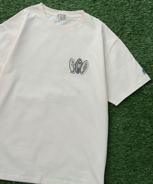 The Endless Summer（エンドレスサマー）の「TES SURF GAME T-SHIRT/ Tシャツ（Tシャツ/カットソー・メンズ・ブラック/アイボリー/グレー/ホワイト・SMALL/MEDIUM/LARGE/X-LARGE/XX-LARGE）」の5枚目の写真