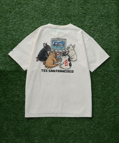 The Endless Summer（エンドレスサマー）の「TES SURF GAME T-SHIRT/ Tシャツ（Tシャツ/カットソー・メンズ・ブラック/アイボリー/グレー/ホワイト・SMALL/MEDIUM/LARGE/X-LARGE/XX-LARGE）」の6枚目の写真