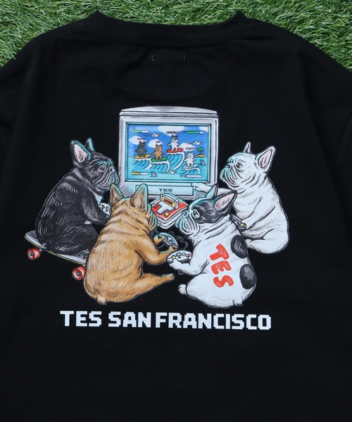 The Endless Summer（エンドレスサマー）の「TES SURF GAME T-SHIRT/ Tシャツ（Tシャツ/カットソー・メンズ・ブラック/アイボリー/グレー/ホワイト・SMALL/MEDIUM/LARGE/X-LARGE/XX-LARGE）」の12枚目の写真